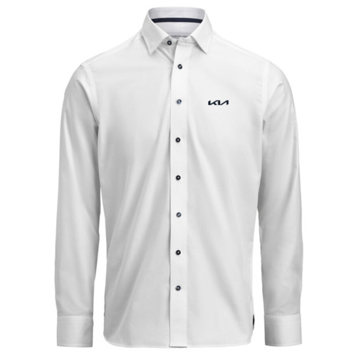 Skjorta Twill YB56 Slim Herr