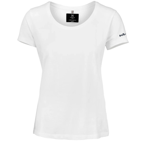 Danbury T-shirt med Pik&eacute;stickning Dam